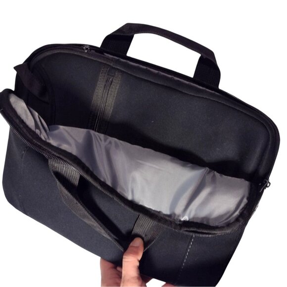 Targus Black Laptop Tablet Bags Set With Handles & Shoulder Strap Crossbody - Picture 9 of 11